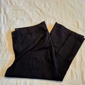 Torrid women's size 30xs black Studio line dress pants, black, stretch, VVGUC